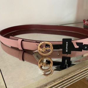 COACH Pink Belt